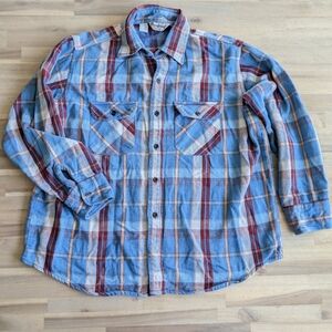 Vintage 60s FROSTPROOF Flannel Size Large